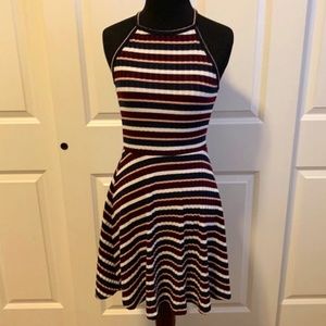 Mossimo Supply Co Striped Halter Top Dress Size XS